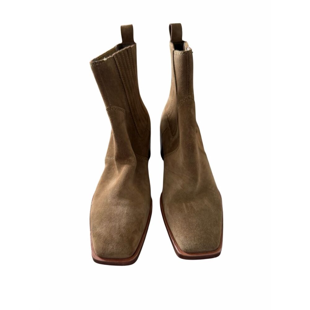 Dolce‎ Vita Women's Irnie Snip-Toe Tailored Booties 9.5 Leather Block Heel NEW - Picture 3 of 8